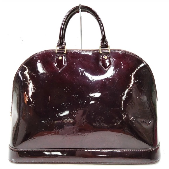 Louis Vuitton Handbags - Louis Vuitton LV Hand Bag  Alma GM Purple Vernis